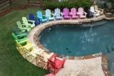 Black Painted Cedar Adirondack Chair