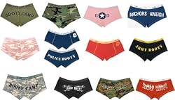 Baby Pink Camouflage BOOTY CAMP Booty Shorts