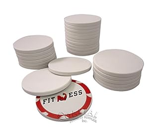 Amazon.com : Sublimation Poker Chips - 2 (15/pack) : Sports &amp; Outdoors