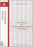 Lecciones de Antropologia Social Y Cultural (Spanish Edition)