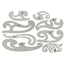 FRENCH CURVE SET 8/BX