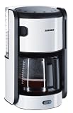 Severin KA 4772 Kaffeeautomat, pianowei&szlig;-schwarz / bis 10 Tassen / 1000 W