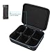Luxebell Hard Case for Cards Against Humanity Card Game with 6 Moveable Dividers(Large-Bag)