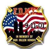 FDNY 9/11 IN MEMORY OF OUR FALLEN HEROES PATCH
