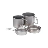 Snow Peak Trek Combo Titanium Backpacking Cookset