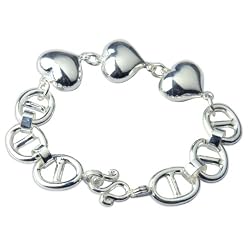 Indian Jewellery from India Sterling Silver Bracelet 7.5 Inches