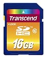 Transcend 16 GB Class 10 SDHC Flash Memory Card TS16GSDHC10E