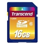 SAVE $10.00 - Transcend 16 GB Class 10 SDHC Flash Memory Card TS16GSDHC10E [Amazon Frustration-Free Packaging] $51.60