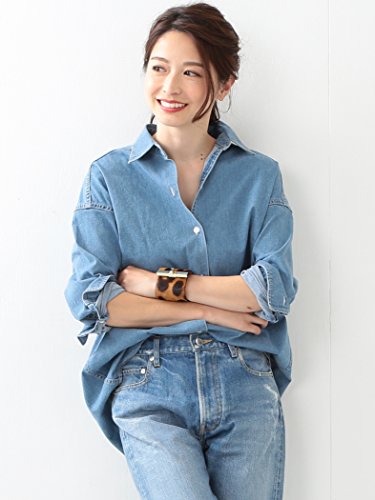 (デミルクスビームス) Demi-Luxe BEAMS / デニム オーバーシャツ 68110201791