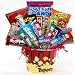 SCHEDULE YOUR DELIVERY DAY! Junk Food Junky Snack Food Gift Basket - Chocolate and Candy Bouquet