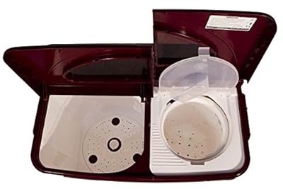 Electrolux ES72USMR Semi-automatic Top-loading Washing Machine (7.2 Kg, Maroon Red)