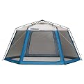 Coleman Insta-Clip 6-Sided Screenhouse - Blue/ White (14x12')