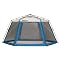 Coleman Insta-Clip 6-Sided Screenhouse - Blue/ White (14x12')