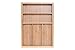 ForHauz Adjustable Bamboo Silverware Utensil Drawer Organizer with 7 Expandable Slot Compartments, Brown