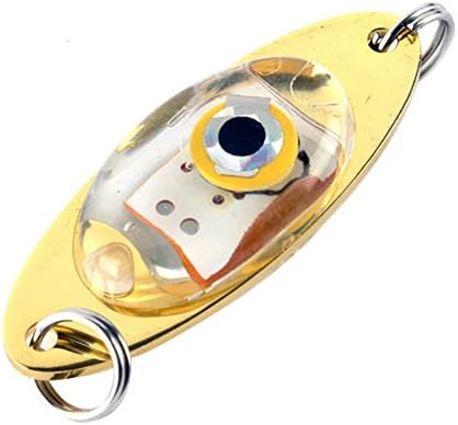 Abiltrading LED Underwater Fishing Squid Fish Lure Light Flash Lamp 6 cm 2.4 inch
