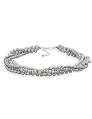 16" + 2" Multistrand Cultured Freshwater Pearl Necklace