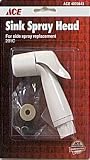 White Kitchen Sink Spray Head