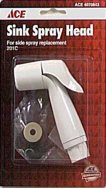 White Kitchen Sink Spray Head