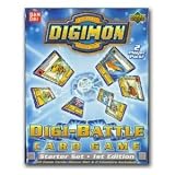 Digimon Digital Monsters Digi-Battle Card Game Starter Set 1st Edition 2 Player Pack.