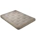 Serta Cypress Duct Cotton Queen Futon Mattress, Khaki