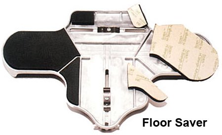 Floor saver (sticky back foam pieces) - junior size - for Jr Brannock devices