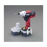 エスコ DC12Vインパクトドライバｰ 充電式 EA813RK-6