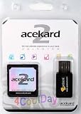 Acekard 2 DS Slot 1 Multimedia Game Shark Action Replay Cheat Code Expansion Card Micro SDHC Memory R4DS Adapter