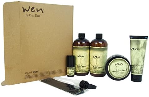 Chaz Dean Wen Hair Care Deluxe Kit, Sweet Almond Mint, 6 Count