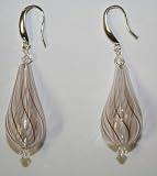 14x3MM Blown Glass Earrings