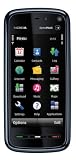 Nokia 5800 XpressMusic Unlocked Cellular Phone with 3.15MP Camera, 3G, GPS, WiFi, FM Radio - International Version with No Warranty (Blue on Black)