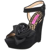 Betsey Johnson Womens Eldoris Ankle Strap Wedge 41zWz8mJYXL. SL160 Betsey Johnson Womens Eldoris Ankle Strap Wedge
