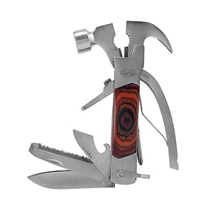 Sheffield 12913 Premium 14-in-1 Hammer Tool by Great Neck Saw