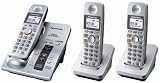Panasonic KX-TG6053S 5.8 GHz FHSS Expandable Digital Cordless Phone System with 3 Handsets