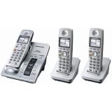 Panasonic KX-TG6053S 5.8 GHz FHSS Expandable Digital Cordless Phone System with 3 Handsets