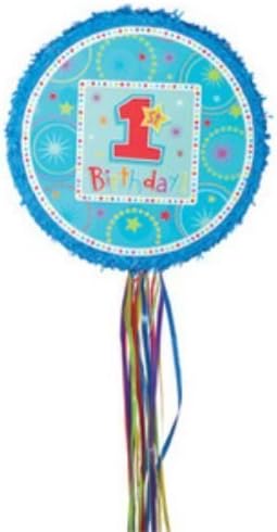 BOYS 1st Birthday Pull String Pinata