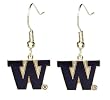 Washington Huskies - NCAA Team Logo Dangler Earrings