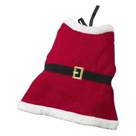 HOLIDAY DOG MRS CLAUS KNIT SWEA