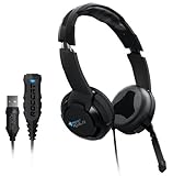 Alle 5 Bild(er) anzeigen Roccat Kulo Virtual 7.1 Surround USB Gaming Headset schwarz