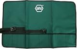Green Canvas Pouch with 8 Positions