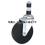 東正車輌 ゴールド キャスター パイプ用 車輪 ER-100N 22φ ナイロン 100mm