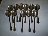Soup Spoons 12 Piece Stainless Steel