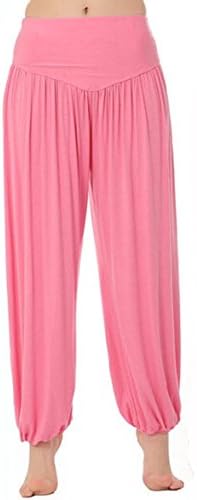 Women Bloomers Pants Dance Pants Yoga Pants Fitness Pants Pink