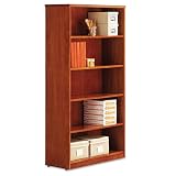 41zXJIm0C3L. SL160  Alera : Verona Veneer Series Bookcase, 5 Shelves, 36w x 14d x 66h, Cherry  :  Sold as 2 Packs of   1   /   Total of 2 Each