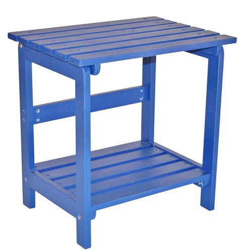 Cedar Wood Outdoor Patio Adirondack Side Table - 20