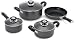 KittAmor 7 Piece Non-Stick Aluminum Cookware Set
