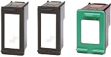 3 Pack (2black+1color) Hp 74xl 75xl Remanufactured Ink Cartridge for Hp Deskjet D4260 D4360 D4280 Officejet J5725 J5730 J5735 J5738 J5740 J5750 J5780 J5783 J5785 J5788 J5790 Photosmart C4280 C4385 C4480 C5280 C5580 D5360