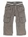 Beige lange Baby-Jungs Hose gef�ttert mit verstellbarem Bund und vielen Taschen vorne und hinten. 
Besuchen Sie unseren H�ndlershop um das passende Hemd 