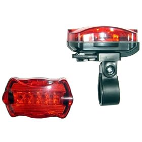 High Power Super Bright 5 LED Rear Bike Light