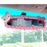 Sanrio Hello Kitty Car Rear View Mirror Cover pink