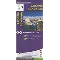 86114 CROATIE/COTE CROATE/SLOVENIE  1/300.000